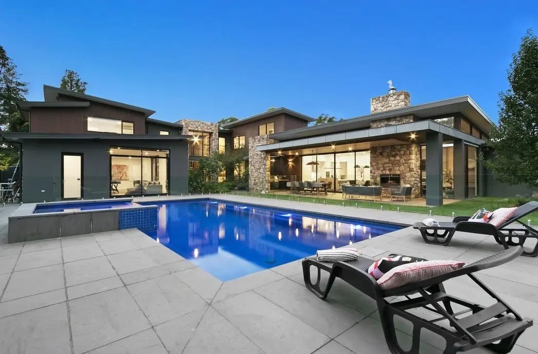 Modern home exterior